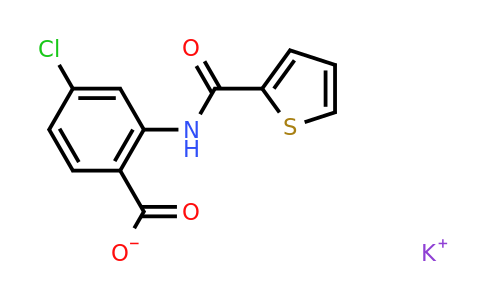 CAS 1011405-11-0 | potassium 4-chloro-2-(thiophene-2-amido)benzoate