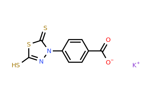 CAS 1011405-13-2 | potassium 4-(5-sulfanyl-2-sulfanylidene-2,3-dihydro-1,3,4-thiadiazol-3-yl)benzoate