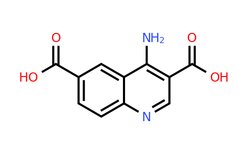 CAS 1011407-10-5 | 4-Aminoquinoline-3,6-dicarboxylic acid