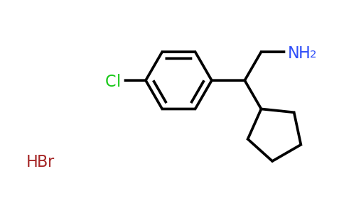 CAS 1011407-63-8 | 2-(4-Chlorophenyl)-2-cyclopentylethanamine hydrobromide