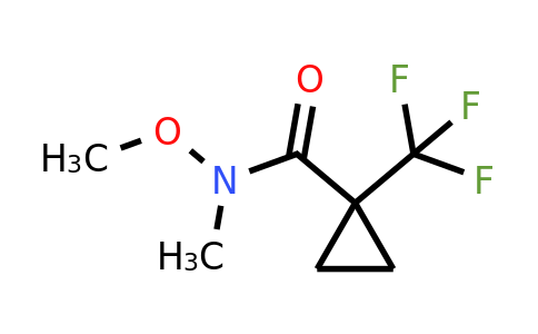 CAS 1011460-56-2 | N-methoxy-N-methyl-1-(trifluoromethyl)cyclopropane-1-carboxamide