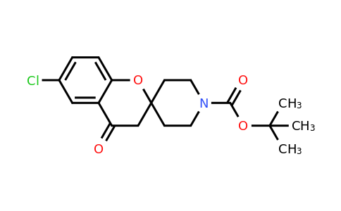 CAS 1011482-37-3 | tert-Butyl 6-chloro-4-oxospiro[chroman-2,4'-piperidine]-1'-carboxylate