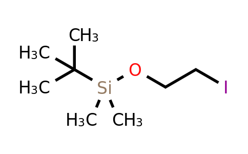 CAS 101166-65-8 | tert-butyl-(2-iodoethoxy)-dimethyl-silane