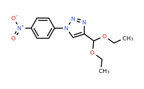 CAS 1012081-58-1 | 4-(diethoxymethyl)-1-(4-nitrophenyl)-1H-1,2,3-triazole