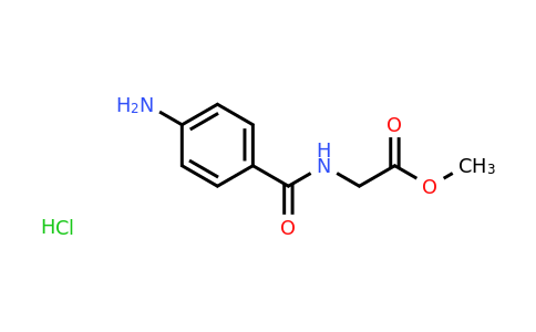 CAS 101248-38-8 | methyl 2-[(4-aminophenyl)formamido]acetate hydrochloride