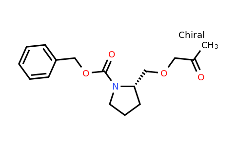 CAS 101249-91-6 | (S)-Benzyl 2-((2-oxopropoxy)methyl)pyrrolidine-1-carboxylate