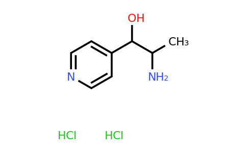 CAS 101251-00-7 | 2-Amino-1-(pyridin-4-yl)propan-1-ol dihydrochloride