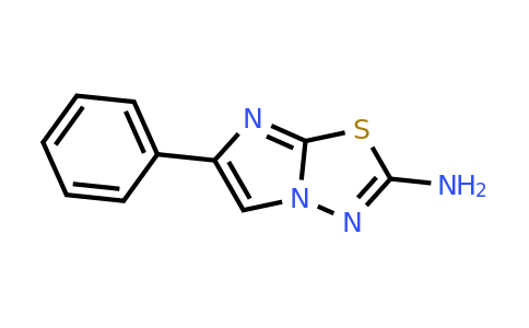 CAS 10136-64-8 | 6-phenylimidazo[2,1-b][1,3,4]thiadiazol-2-amine