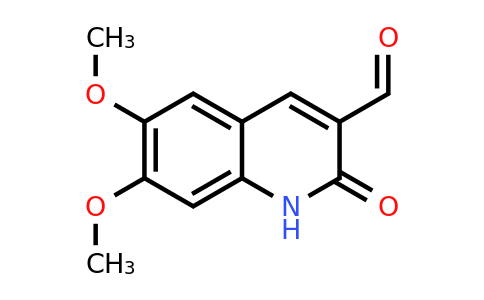 CAS 101382-56-3 | 6,7-Dimethoxy-2-oxo-1,2-dihydroquinoline-3-carbaldehyde