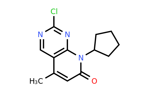 CAS 1013916-37-4 | 2-chloro-8-cyclopentyl-5-methyl-7H,8H-pyrido[2,3-d]pyrimidin-7-one