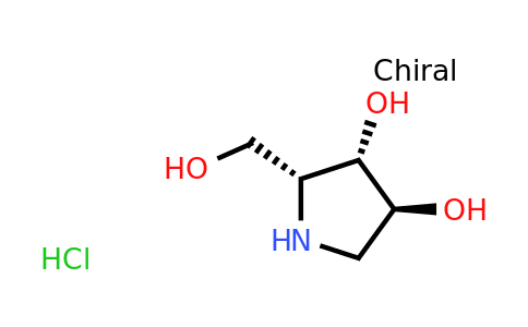 CAS 101399-04-6 | (2R,3S,4S)-2-(Hydroxymethyl)pyrrolidine-3,4-diol hydrochloride