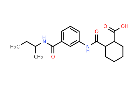 CAS 1014018-19-9 | 2-((3-(sec-Butylcarbamoyl)phenyl)carbamoyl)cyclohexanecarboxylic acid