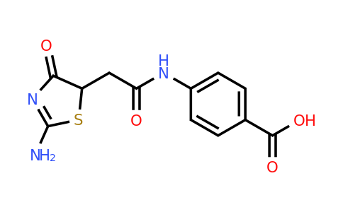 CAS 101413-78-9 | 4-[2-(2-amino-4-oxo-4,5-dihydro-1,3-thiazol-5-yl)acetamido]benzoic acid