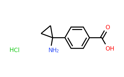 CAS 1014645-83-0 | 4-(1-Aminocyclopropyl)benzoic acid hydrochloride