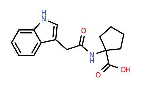 CAS 1015074-21-1 | 1-[2-(1H-Indol-3-yl)acetamido]cyclopentane-1-carboxylic acid