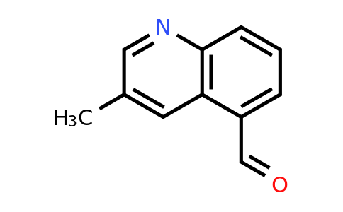 CAS 1015078-03-1 | 3-Methylquinoline-5-carbaldehyde