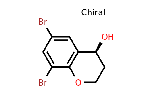CAS 1015224-07-3 | (4S)-6,8-dibromo-3,4-dihydro-2H-1-benzopyran-4-ol