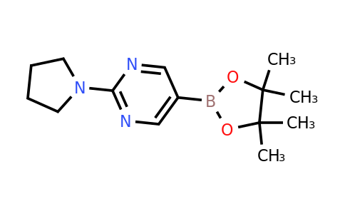 CAS 1015242-07-5 | 2-(Pyrrolidin-1-YL)pyrimidine-5-boronic acid pinacol ester
