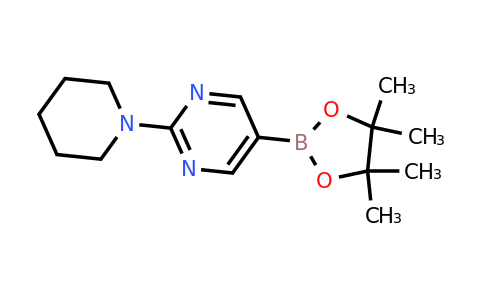 CAS 1015242-08-6 | 2-(Piperidin-1-YL)pyrimidine-5-boronic acid pinacol ester