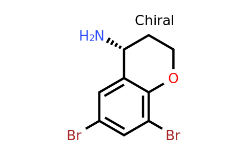 CAS 1015308-65-2 | (4R)-6,8-dibromochroman-4-amine