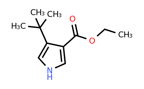 CAS 1015420-47-9 | ethyl 4-tert-butyl-1H-pyrrole-3-carboxylate