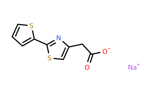 CAS 1015533-46-6 | sodium 2-[2-(thiophen-2-yl)-1,3-thiazol-4-yl]acetate