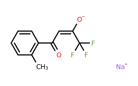 CAS 1015534-16-3 | sodium (2E)-1,1,1-trifluoro-4-(2-methylphenyl)-4-oxobut-2-en-2-olate