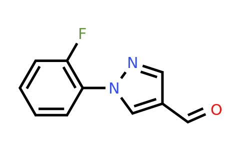 CAS 1015845-52-9 | 1-(2-fluorophenyl)-1H-pyrazole-4-carbaldehyde
