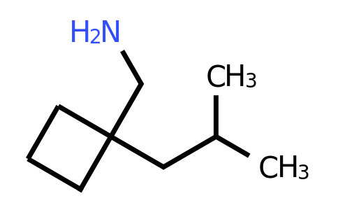 CAS 1015846-36-2 | 1-[1-(2-methylpropyl)cyclobutyl]methanamine