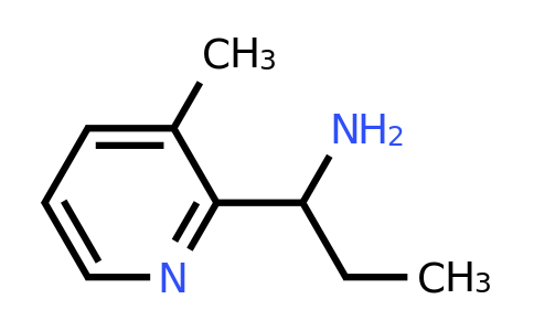 CAS 1015846-40-8 | 1-(3-Methylpyridin-2-yl)propan-1-amine