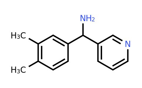 CAS 1015846-84-0 | (3,4-Dimethylphenyl)(pyridin-3-yl)methanamine