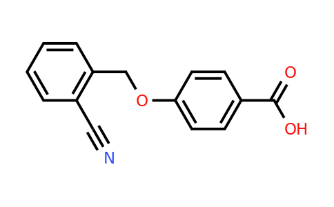 CAS 1015852-94-4 | 4-[(2-Cyanophenyl)methoxy]benzoic acid