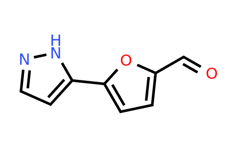 CAS 1015939-90-8 | 5-(1H-Pyrazol-5-yl)furan-2-carbaldehyde