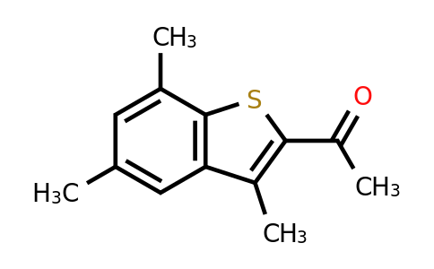 CAS 1016-60-0 | 1-(3,5,7-trimethyl-1-benzothiophen-2-yl)ethan-1-one