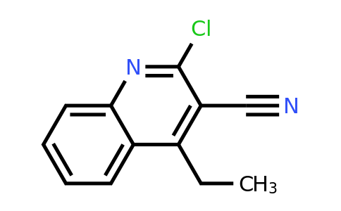 CAS 101617-64-5 | 2-Chloro-4-ethylquinoline-3-carbonitrile