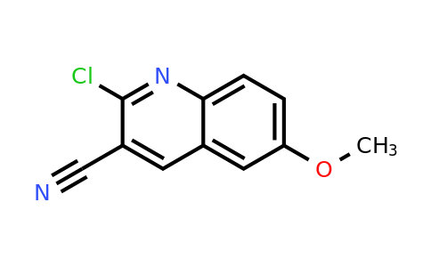 CAS 101617-91-8 | 2-Chloro-6-methoxyquinoline-3-carbonitrile