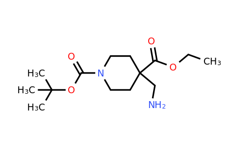 CAS 1016258-69-7 | 1-tert-butyl 4-ethyl 4-(aminomethyl)piperidine-1,4-dicarboxylate