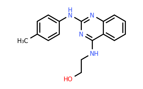 CAS 1016340-64-9 | 2-({2-[(4-methylphenyl)amino]quinazolin-4-yl}amino)ethan-1-ol