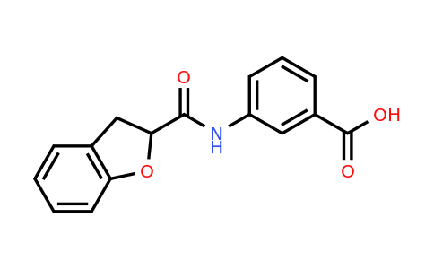 CAS 1016494-02-2 | 3-(2,3-Dihydro-1-benzofuran-2-amido)benzoic acid