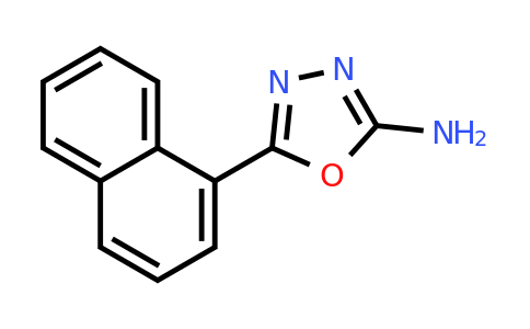 CAS 1016494-31-7 | 5-(Naphthalen-1-yl)-1,3,4-oxadiazol-2-amine