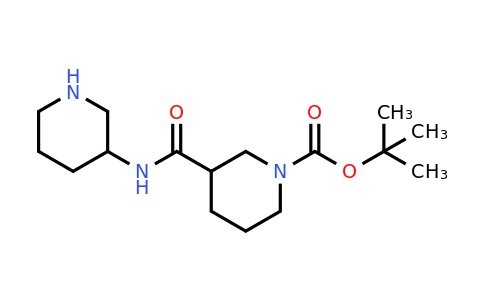 CAS 1016495-72-9 | tert-Butyl 3-[(piperidin-3-yl)carbamoyl]piperidine-1-carboxylate