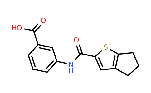 CAS 1016498-95-5 | 3-{4H,5H,6H-cyclopenta[b]thiophene-2-amido}benzoic acid