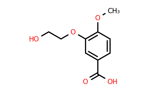 CAS 1016501-07-7 | 3-(2-Hydroxyethoxy)-4-methoxybenzoic acid