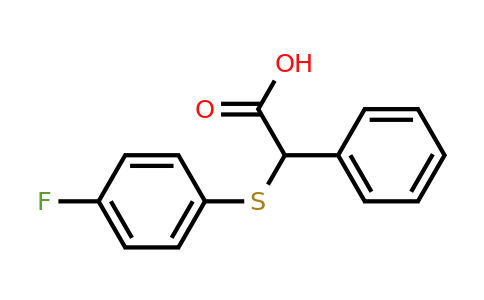 CAS 1016502-68-3 | 2-[(4-Fluorophenyl)sulfanyl]-2-phenylacetic acid