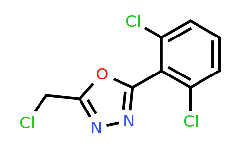 CAS 1016503-65-3 | 2-(Chloromethyl)-5-(2,6-dichlorophenyl)-1,3,4-oxadiazole