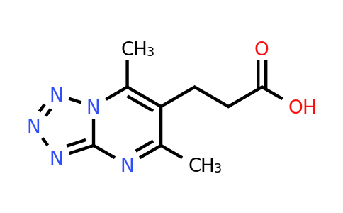 CAS 1016504-48-5 | 3-{dimethyl-[1,2,3,4]tetrazolo[1,5-a]pyrimidin-6-yl}propanoic acid
