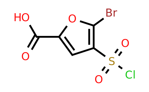 CAS 1016505-47-7 | 5-Bromo-4-(chlorosulfonyl)furan-2-carboxylic acid