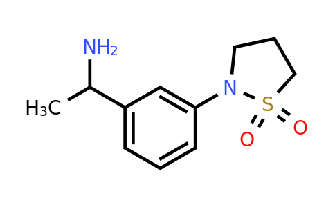 CAS 1016507-70-2 | 2-[3-(1-Aminoethyl)phenyl]-1lambda6,2-thiazolidine-1,1-dione