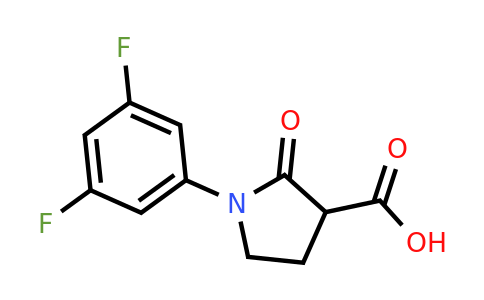 CAS 1016509-99-1 | 1-(3,5-Difluorophenyl)-2-oxopyrrolidine-3-carboxylic acid