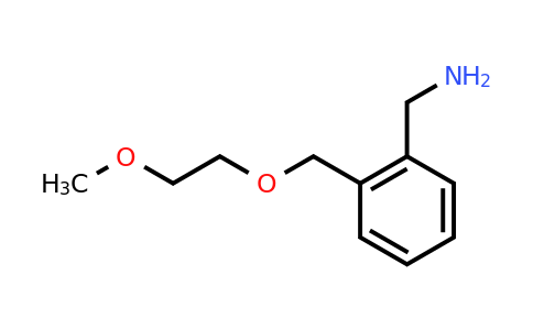CAS 1016512-39-2 | (2-((2-Methoxyethoxy)methyl)phenyl)methanamine
